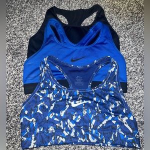 3 Nike sports bras